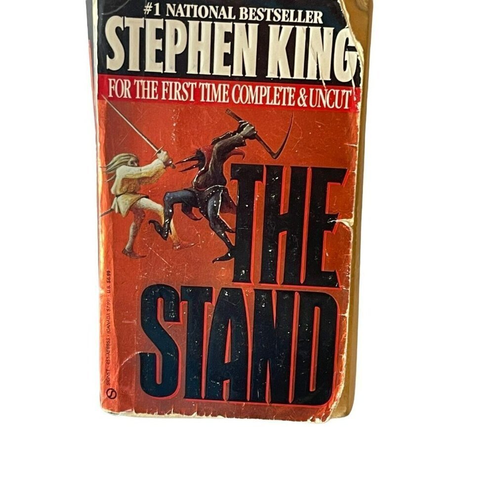 Stephen King THE STAND For The First Time Complete & Uncut 1990 -Paperback